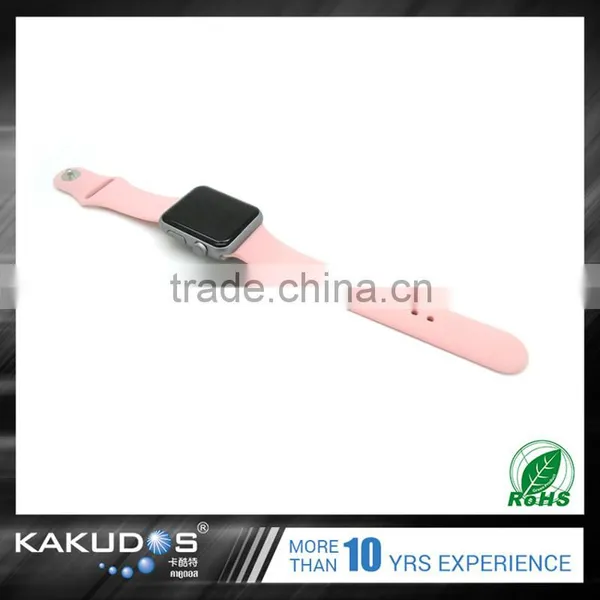 2016 Customized Rubber Sport Colorful New Silicone Watch Band for Apple photo-4