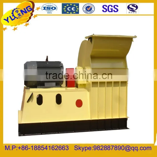 Waste Rubber Straw Hammer Mill , Multi Purpose Wood Chip Grinder Machine photo-2