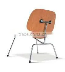 Metal Frame Wooden Dining Chair