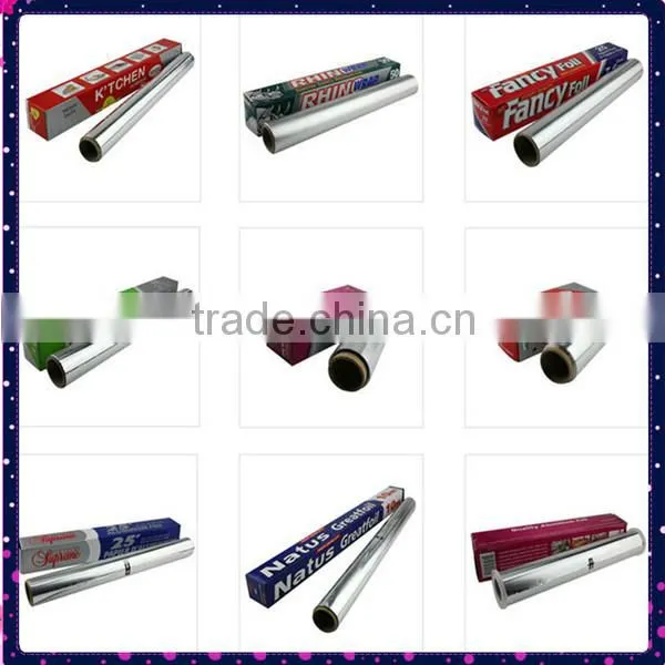 Food Grade Kitchen Catering Cooking Baking Aluminum Foil With Colour Box photo-6