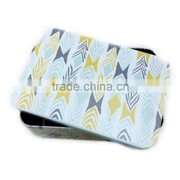 Custom Order Tin Box Empty Stackable Small Book Tin Box photo-2