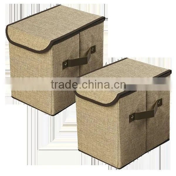 Linen Storage Eco-friendly Shower Caddy 16x16x16 Storage Cube Clothes Storage Boxes Amazon Fabric Cosmetic Organizer Folding