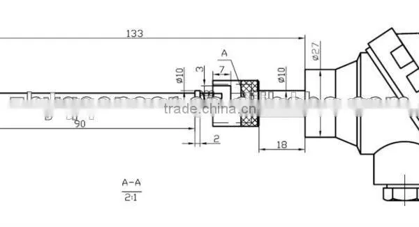 WR-202 Thermocouple RDT Temperature Transducer photo-2