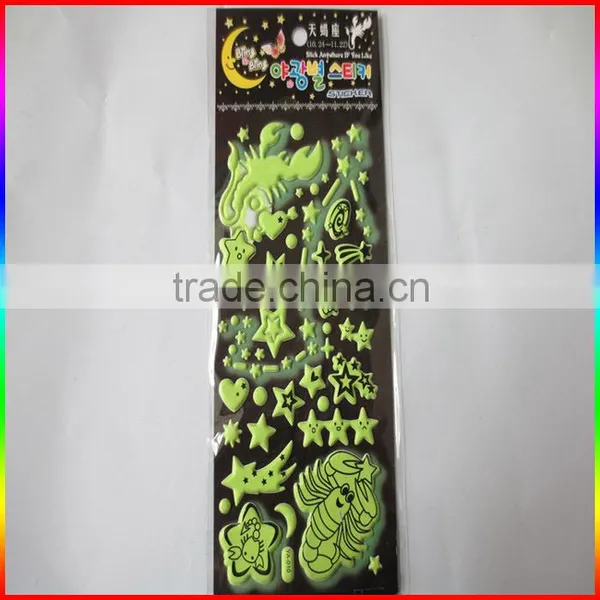 Night Glow in the Dark Constellation Puffy Stickers photo-2