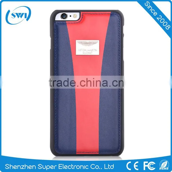 Aston Martin Racing Strap Genuine Leather Back Cover Case for Iphone 6s / Iphone 6 4.7 Inch photo-6