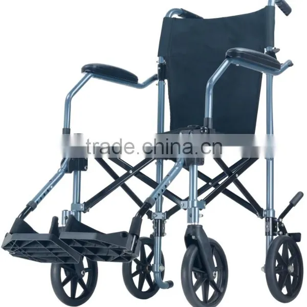 New Hot Sale Lightweight Folding Travel Wheelchair for Disabled/Silla de Ruedas Para Viaje photo-6