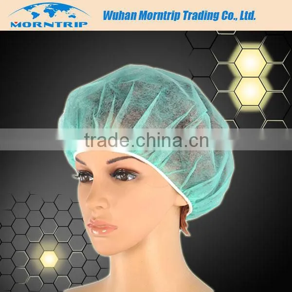 disposable bouffant cap/round cap