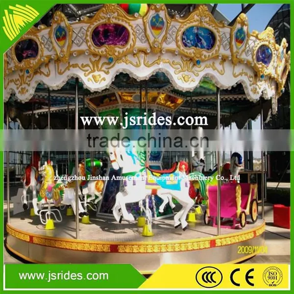 Double Deck Carousel Luxury Carousel Rides Carousel Manufacturers photo-3