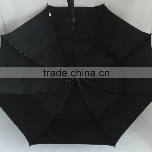 2 Layer Straight Windproof Automatic Parasol Golf Umbrella photo-4