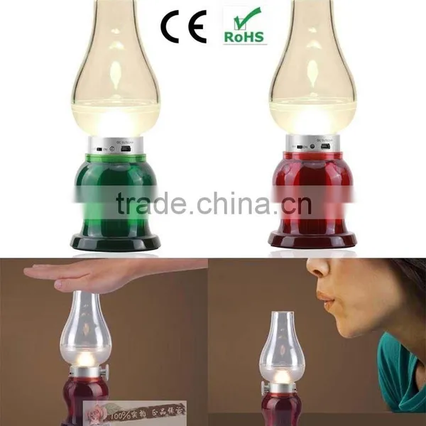 5V USB Hotel Table Lamp Blow Lamp With Dimm photo-3