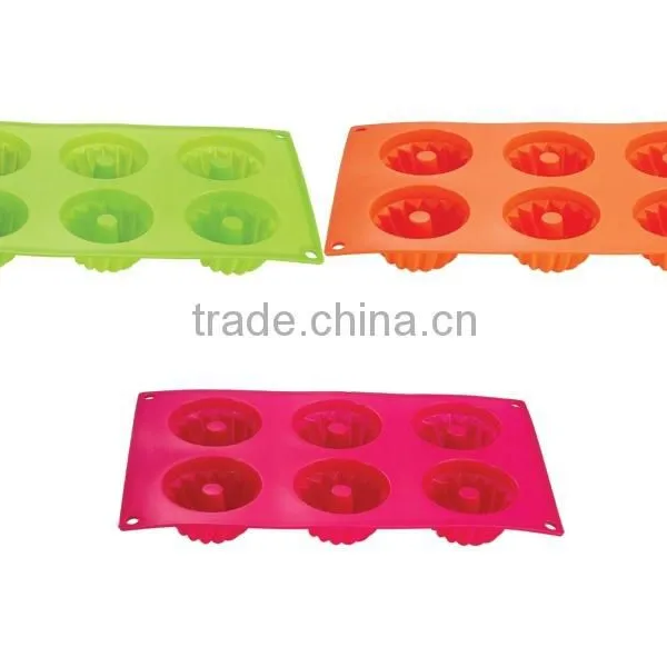 China Factoty 2016 New Product Silicone Healthy Cooking Customized Cake Mold photo-5