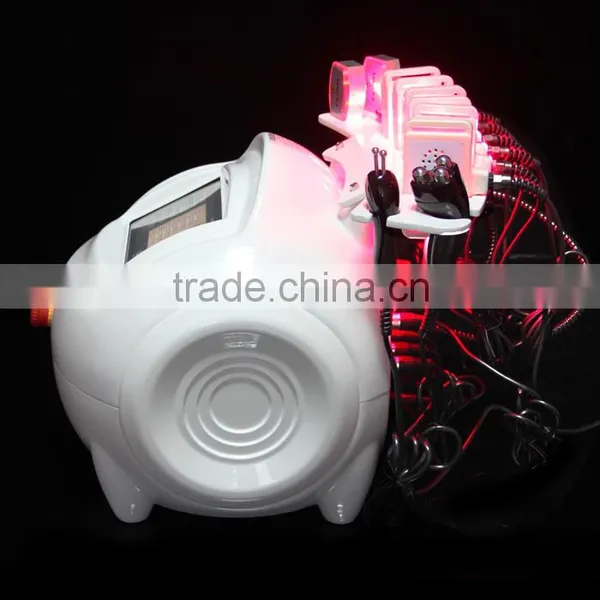 Professional Top Level Wrinkle Removal Anti Cellulite 4in1 Bipolar rf Tripolar rf 40k Cavitation Lipolaser photo-3