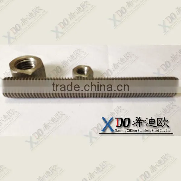 Alloy2.4851. Alloy2.4816. Alloy2.4856 Stainless Steel Fastener All Thread Rod Din975 photo-2