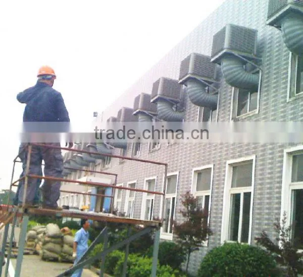 White Color With New Plastic Material Evaporative Air Cooler photo-6