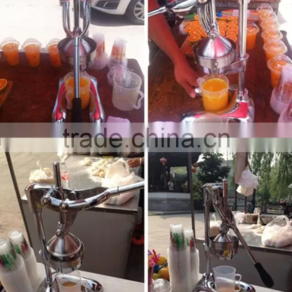 NEWEEK Mini All Stainless Steel Home Hand Use Citrus Juicer Pomegranate Orange Squeezer Juice Making Machine photo-5