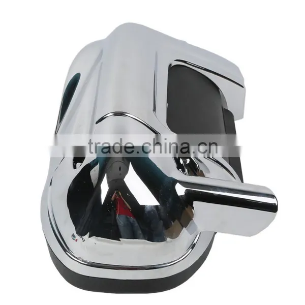 Chrome Lower Vented Leg Fairing Glove Box For Touring Road King FLHR FLHT photo-2