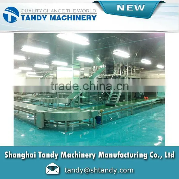 High Quality Rubber Belt Conveyor for Sea Food Packaging Line photo-2