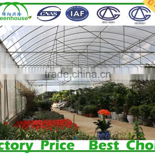 Multi Span Tunnel PE Plastic Film Hydroponic Systems Agricultural Commercial Greenhouse photo-2