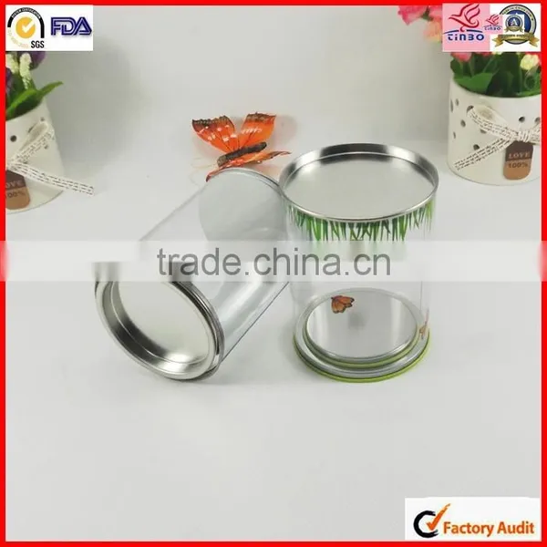 Transparent Print Candy Pet Plastic Packing Bucket photo-3