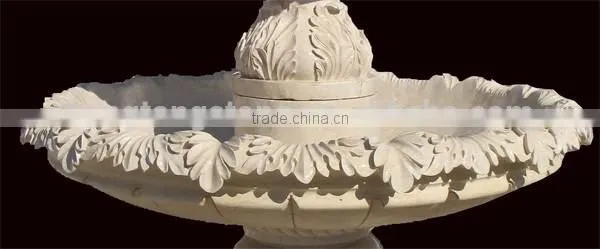 Marble Carved Home Garden Water Fountain for Sale photo-3