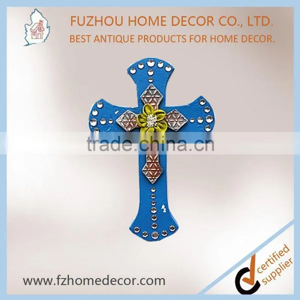 Wall Metal Cross Pendants With Mini Decoration photo-2