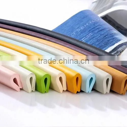 M022 Curvature Adjustable Type U Glass Tea Table Adjustable Edge Guard photo-2