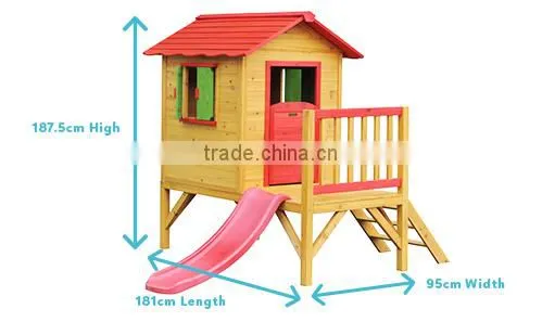 Quality Big Cubby House Slide for Kids photo-6