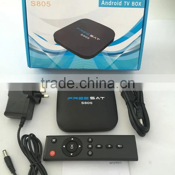 Freesat Android 4.4 Amlogic 805 1GB+8GB Cheap Internet 4K TV Box Full Kodi Pre-installed Stable OTT TV Box photo-2