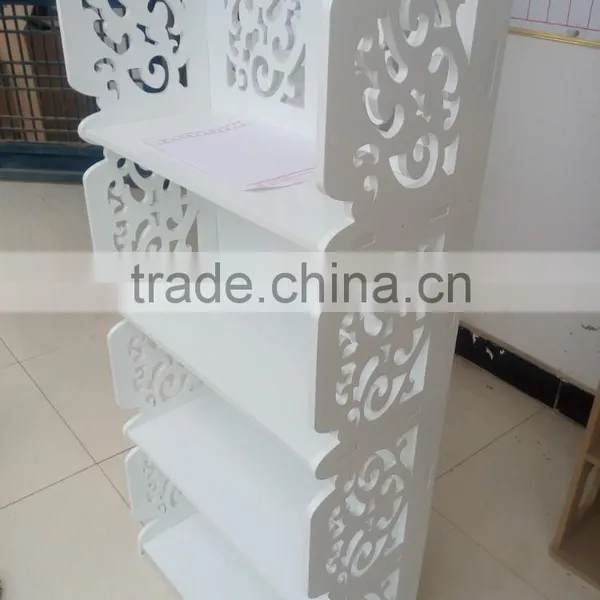 2016 New Style White Classical Wood Storage Cabinet /Bookshelf photo-2