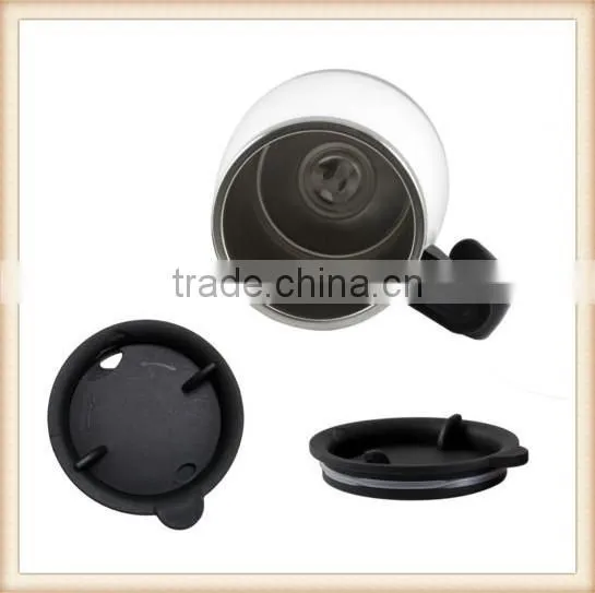 450ML Stainless Plain Lazy Self Stirring Electric Mug Auto Mixing Water Cup Gift photo-4