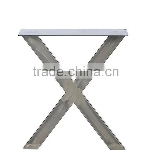 28 Inch Furniture Parts X Shape Steel Table Leg for Wood Top photo-3