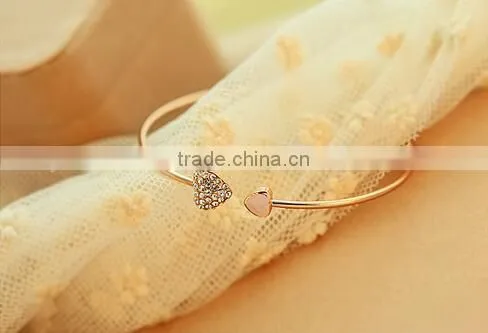 Heart Bracelet Stainless Steel Bracelet Bangle Bracelet photo-5