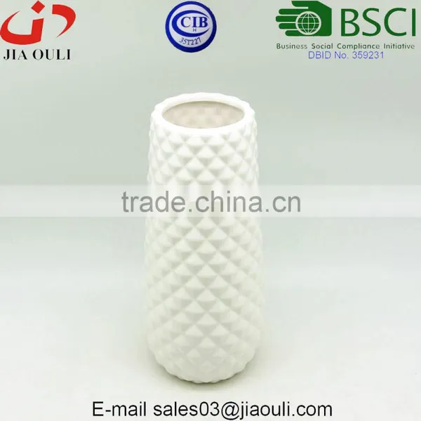 BSCI Audit Factory Nice Design Popular Pineapple Ceramic Vase photo-5