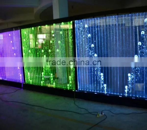 Acrylic Led Lighted Water Bubble Wall Room Divider Dubai Room Decoration photo-3