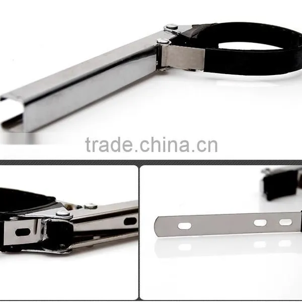 Steel Belt Type Swivel Oil Filter Wrench Strap Wrench With Rubber photo-3
