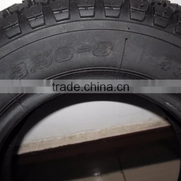 3.50-8/4.00-8 Tire and Tube for Tool Cart and Garden Trolley Use photo-3