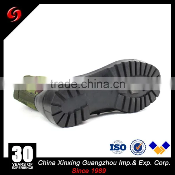 Anti-oil/steel Toe Black Leather Military Boots, ISO Standard Jungle Military Boots photo-4