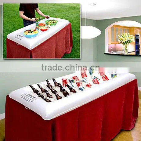Inflatable salad bar buffet