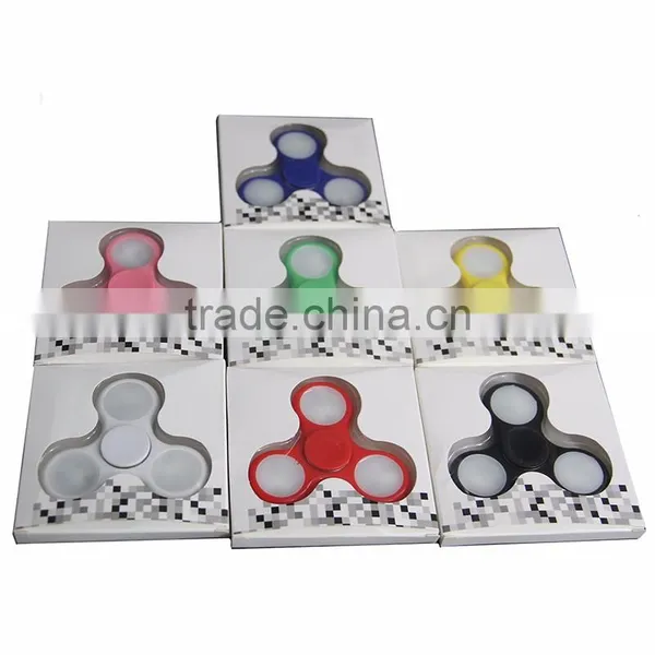 China Wholesaler LED Hand Spinner Fidget Hand Toy Spinner With LED Light photo-6