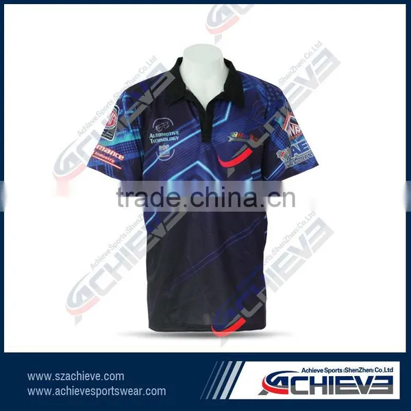 Sublimation Custom High Quality Race Shirt Designs Racing Jersey With Motorcycle photo-4