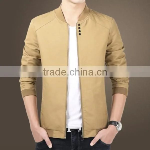 Top Quality Men's Wholesale Blank Baseball Jacket photo-2