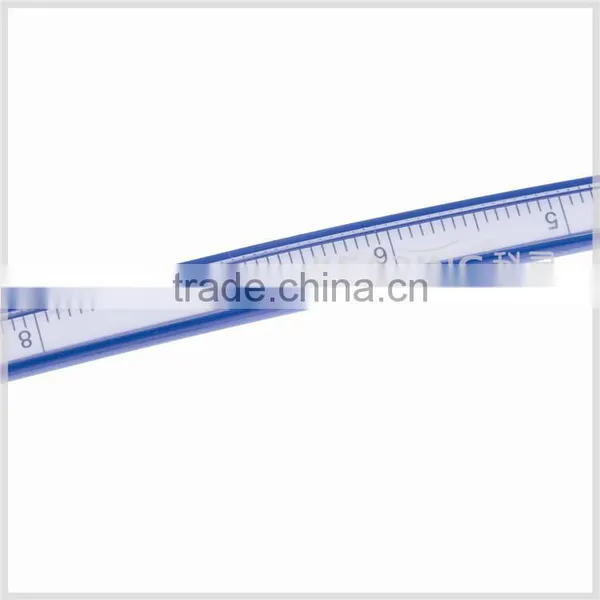 Kearing Flexible Curve Ruler 60cm & 24'' Blue Color Europe Soft Curves for Horse Size Measuring or Curve Line Drawing photo-5