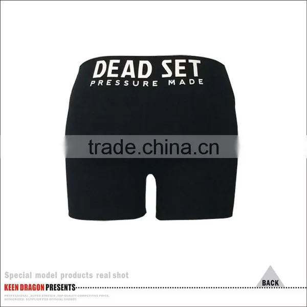 Yoga Wear Print Your Own Logo High Quality Black Womens Fitness Shorts photo-5