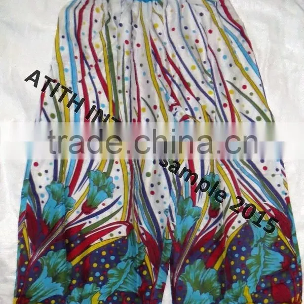 COTTON PRINTED TROUSERS photo-4