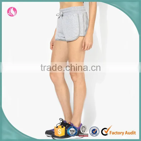 China Suppliers Women Shorts,CottonSolid Casual Sweat Shorts Apparel photo-3
