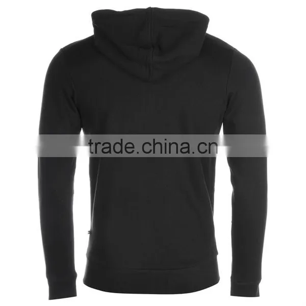 Blank Cotton Polyester Zip Up Hoodies Wholesale photo-4