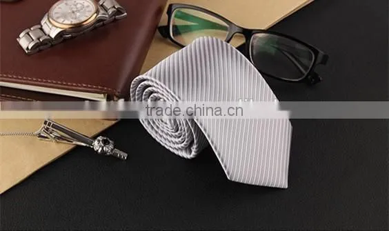 New Design Business High Quality Men Stripe Tie photo-4