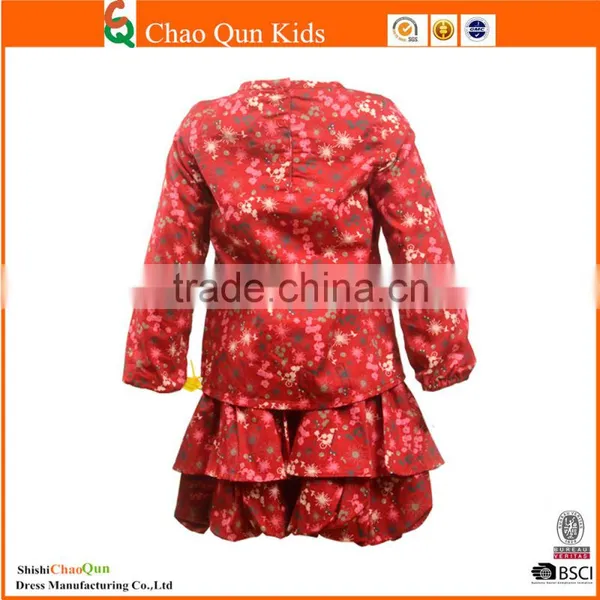 2016 Fashion New Design Private Label Princess Kids Dress photo-2