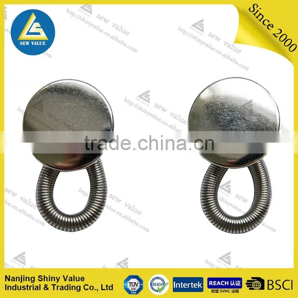 Designed for Overweight Metal Button Collar Extenders With Spring photo-5
