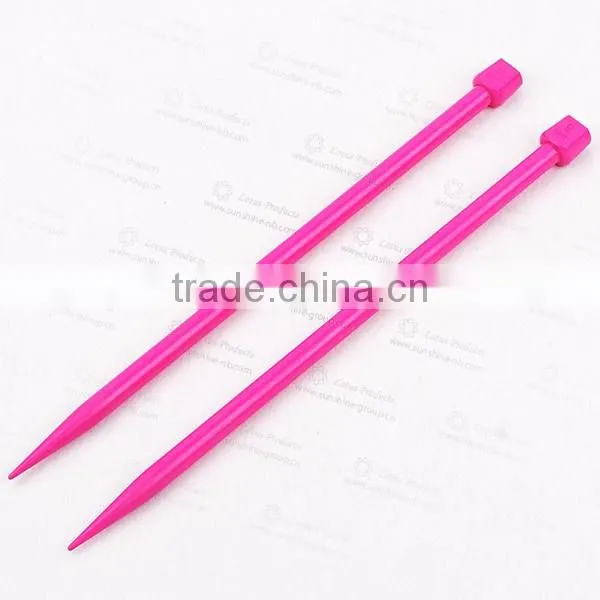 Colorful Plastic Knitting Needle Sewing Accessories Knitting Needle photo-3